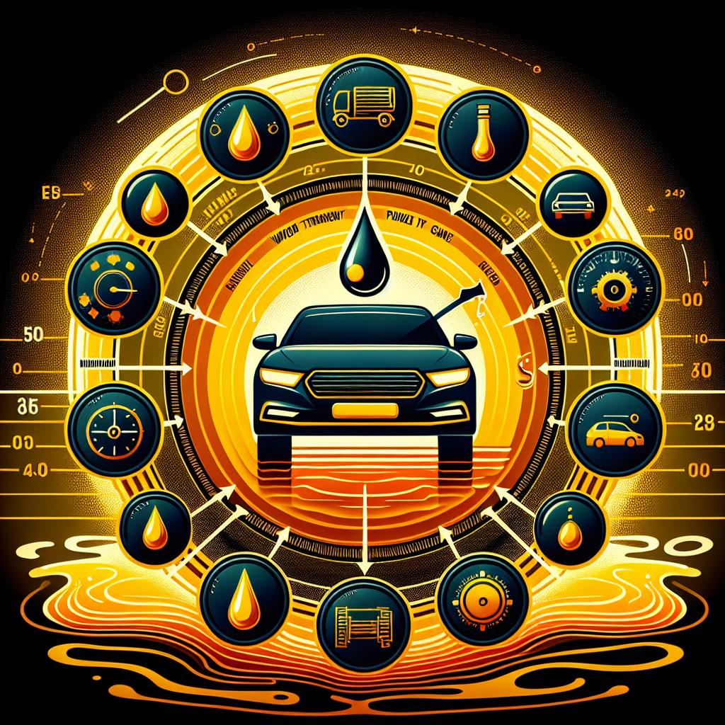 자동차 엔진오일 교체 시기 알아보기