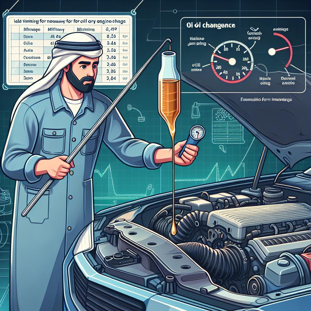 자동차 엔진오일 교체 시기 알아보기