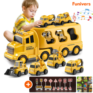 퍼니버스 중장비 장난감 자동차 트럭 세트, 1세트 추천 리뷰 | 성능·설명 요약